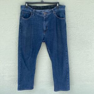 Wrangler Sz 38 X 32 Blue Jeans